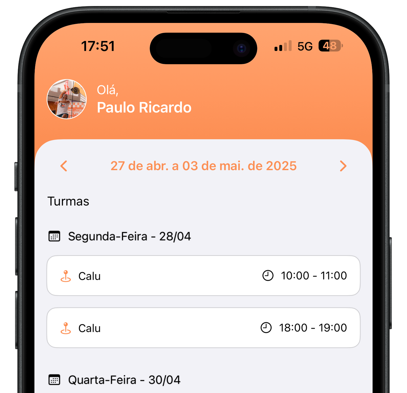 app mockup